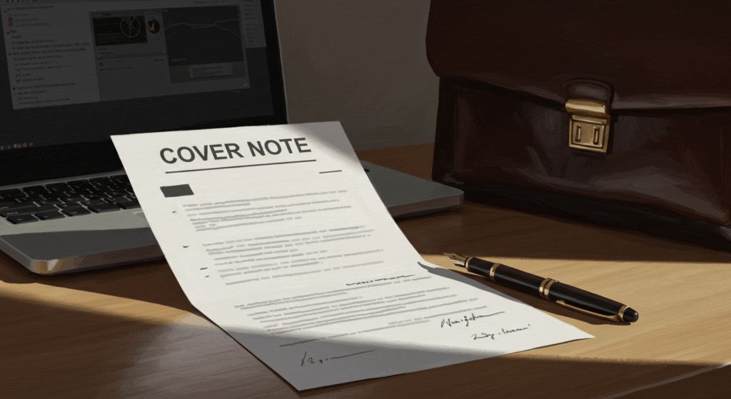 How to Write Cover Note for Resume